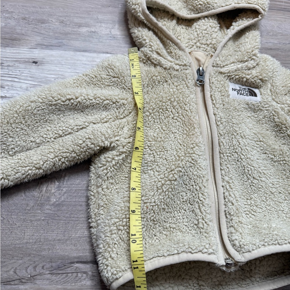 The North Face Beige Fleece Infant Hoodie - Picture 5 of 7